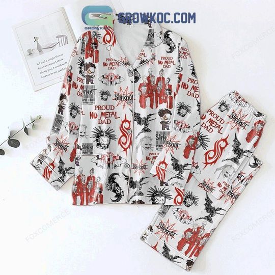 Discover SP KNOT Pajamas Set  Proud People Shit  Metal Band Christmas Holiday PJs