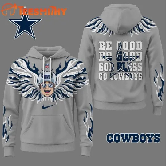 Discover Cowboys 2025 Fire Wings All Over Print Hoodie 3D Gift For Christmas