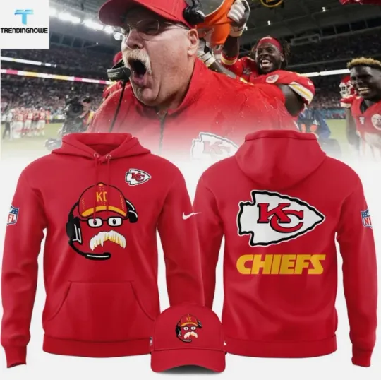 Discover Chiefs Reid 2025 Voice Of Chiefs Kingdom 3D Hoodie Gift For Chirstmas