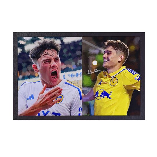 Leeds Doormat by Lee Buccilli, Dan James