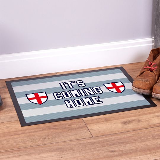 Discover England Euro's Door Mat Pet, Counter, Mouse Mat It's Coming Home