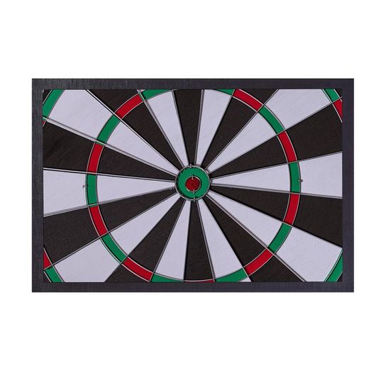 Discover Dart Board Doormat