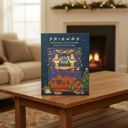 Friends Advent Calendar Box With Arcylic Ornaments, Friends TV Show Christmas Box Gift, Christmas Countdown Box, Christmas 2025 Gift