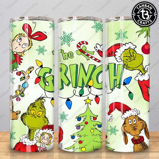 Discover Merry Christmas Green 20 oz Tumbler Wrap, Retro Merry Christmas 20oz Tumbler  Design  , Christmas Movie 20oz Tumbler