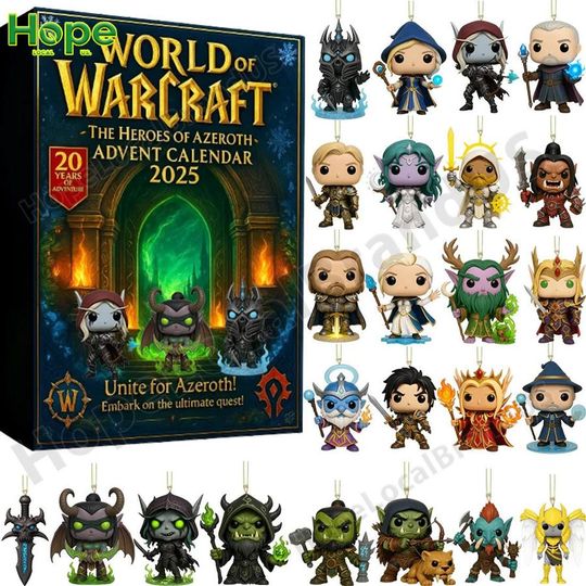 World of Warcraft The Heroes of Azeroth Advent Calendar 2025