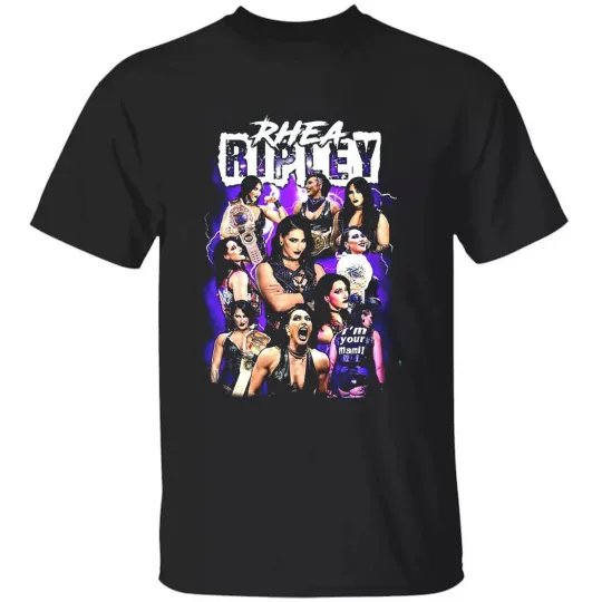 Discover Rhea Ripley T-Shirt, Wrestling Entertainment Wrestling Entertainment SmacDown, Sport Fan Shirt for Him