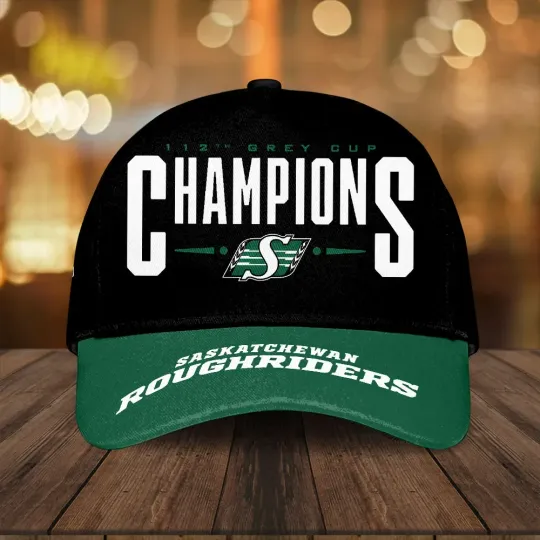 Saskatchewan Roughriders 2025 Grey Cup Champions Classic Cap