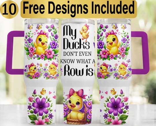 Discover 40oz Duck Tumbler Design, Tumbler Wrap  , 40 oz Tumbler Design, Sassy Tumbler Wrap, 40oz Funny Tumbler, Sarcastic Tumbler Design,