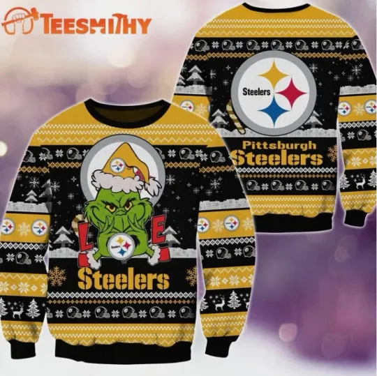 Discover Steeler funny character Football Ugly Christmas Sweater