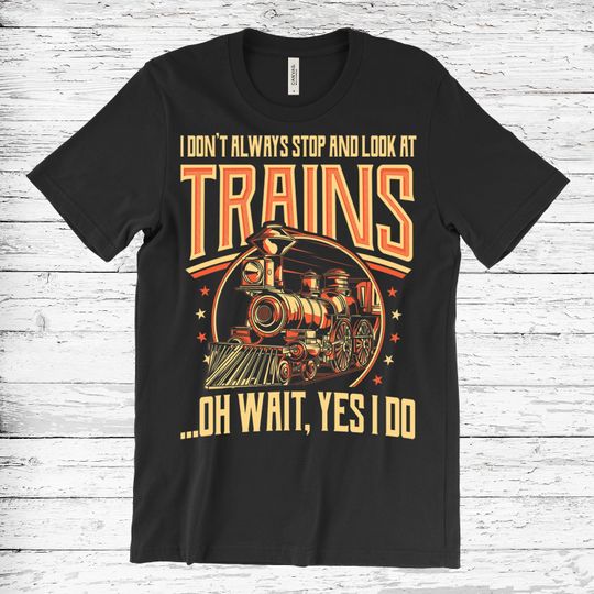Discover Train T-Shirt, Train T Shirts, Railroad Shirt, Train Tshirt, Train Gifts for Men, Train Engineer Gifts, Train Lovers Gifts, Locomotive Shirt