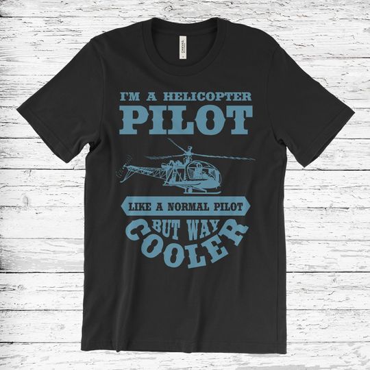 Discover Helicopter Vintage T-Shirt for Pilots and Aviation Enthusiasts