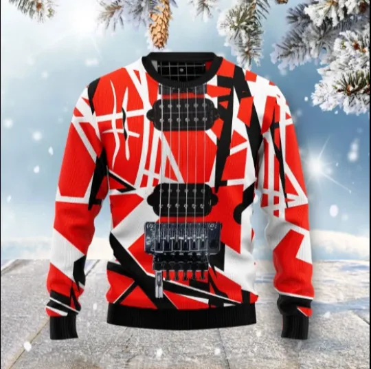 Discover Guitar Ugly Christmas Sweater Gift For Christmas