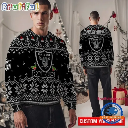 Raiders Special New Ugly Christmas Sweater Gift For Christmas