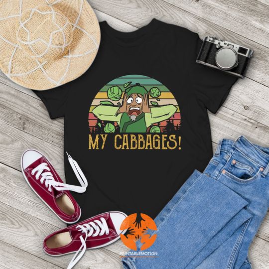 Discover My Cabbages Cabbage Merchant Vintage T-Shirt, Cabbage Man Merchant Shirt, Gift Tee For You And Your Friends
