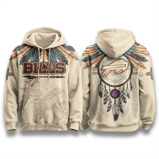 Buffalo Bill Native American Heritage Month 2025 3D Hoodie