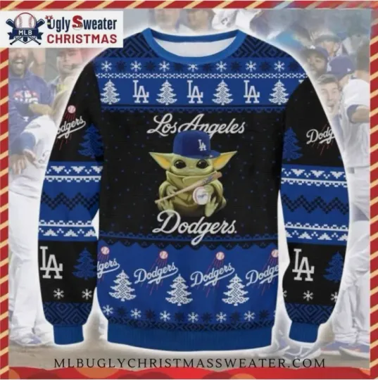 Discover Dodgers Christmas Ugly Sweater Gift For Christmas