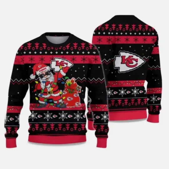 Discover 2025 Chief Santa Claus Ugly Christmas Sweater Gift For Christmas