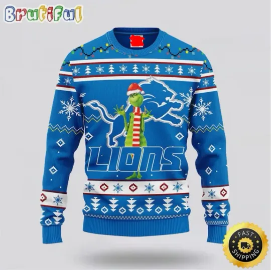 Detroit Ugly Sweater Funny funny character Ugly Christmas Sweater Gift For Chirstmas