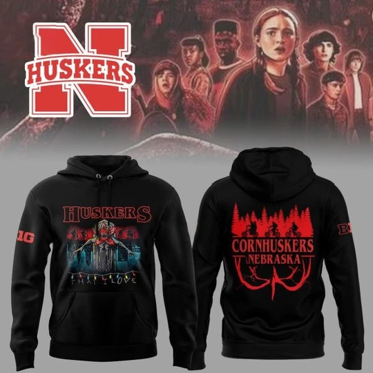 Nebraska Cornhuskers Upside Down 3D Fan Hoodie 2025