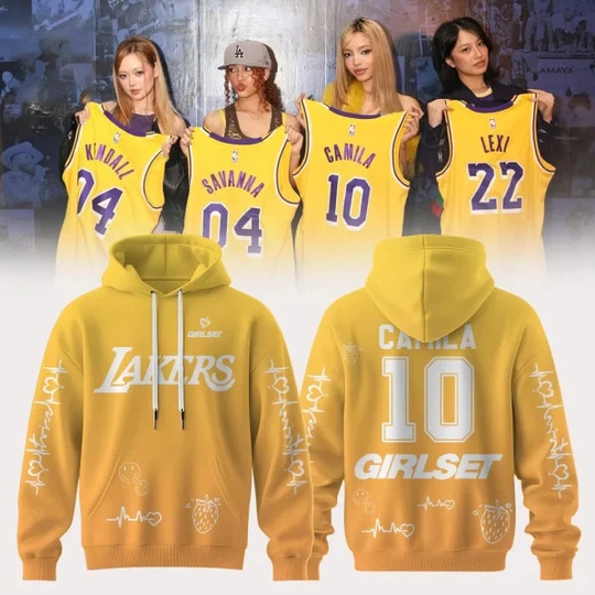 Los Angeles Basketball Team & Girlset Style Special Edition 3D Hoodie