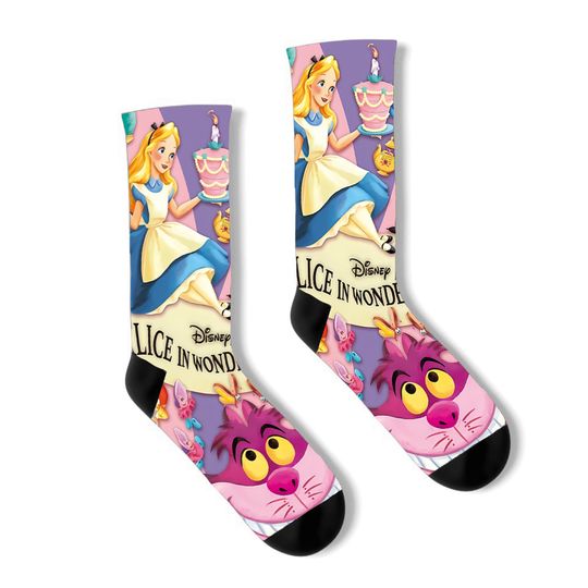 Alice In Wonderland Cheshire Cat Alice Stockings