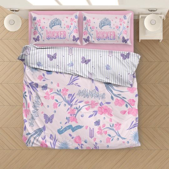 WICKED Glinda Reversible Duvet Cover Set Bedding George Asda