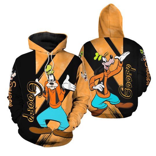 Custom Goofy Hoodie And Leggings, Disney Character Hoodie And Leggings, Goofy Lover Hoodie And Leggings