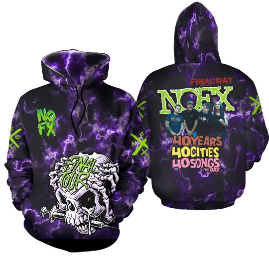 NOFX band 3D Hoodie cool hot hot Hoodie 3d - all printed, hot 2025