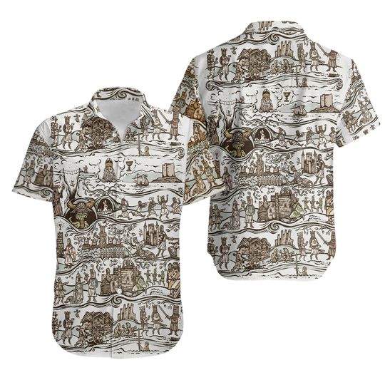 Monty Python Hawaiian Shirt - The Tapestry Journey