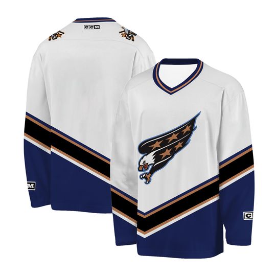 Vintage Washington Capitals Screaming Eagle NHL Hockey Jersey
