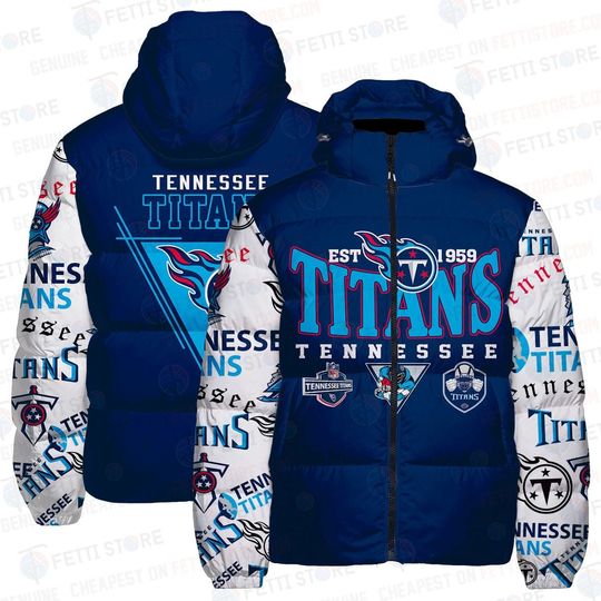 Tennessee Titans Hooded Puffer Jacket