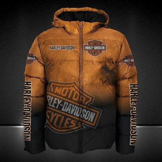 Haarleyy Davidson Hooded Puffer Jacket