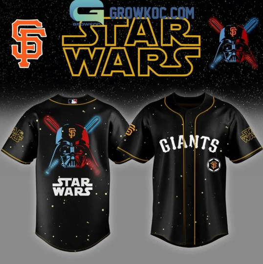 San Francisco x Star Wars 2025 Baseball Jersey