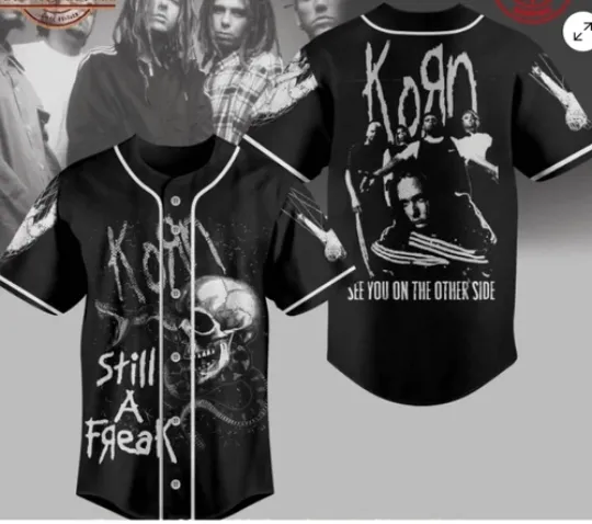 Korn The Essential Korn Baseball Jersey Best baseball jersey, new 3d gift