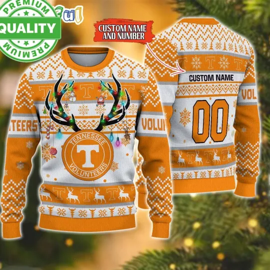 Discover Tennessee Volunteers Special Ugly Christmas Sweater Custome Unisex 1R341