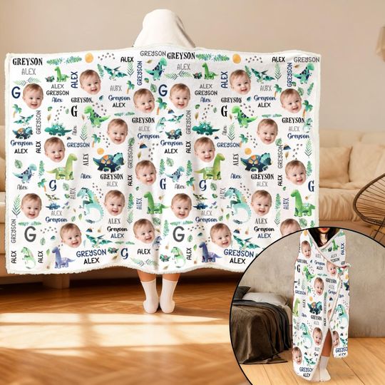 Discover Spoiled Wife Custom Photo Hoodie  Personalized Blanket Hoodie Gift for Wife, Funny Romantic Present
