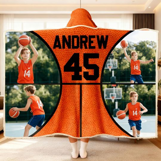 Discover Book and Cat Lover Personalized Blanket Hoodie, Cozy Custom Wearable Gift for Readers and Pet Lovers