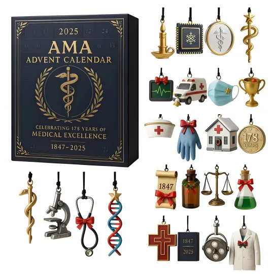 Discover AMA 178th Anniversary Advent Calendar 2025 Celebrate Generations of Medical
