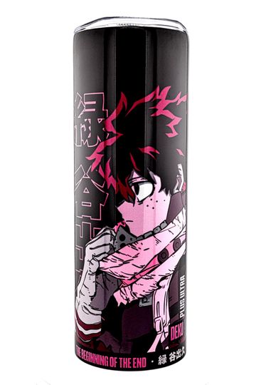 Hero Anime 20oz Skinny Tumbler: Deku and Uraraka Pink Manga Aesthetic Cup, Izuku Midoriya Boku no Hero Anime Travel Mug Gift, Allmight
