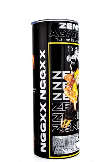Discover demon zenittsu Agatsuma 20oz Skinny Tumbler Stainless Steel Insulated Anime Cup Kimetsu no Yaiba Manga Gift Thunder Breathing Merch