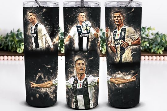 Cristiano Ronaldo Tumbler Wrap, 20oz Ronaldo