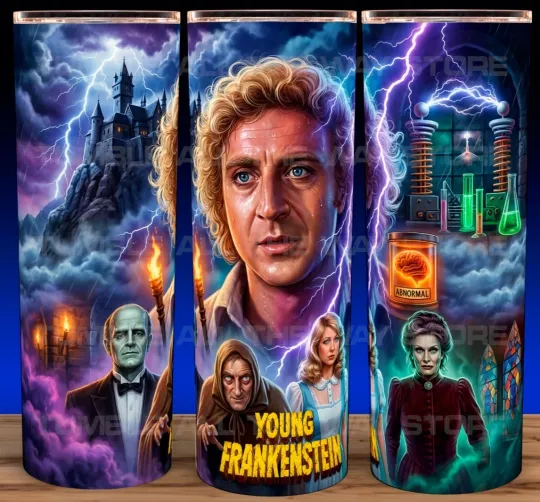 Discover Young Frankenstei Gene Wilder Comedy Classic Movie Cup Mug Tumbler