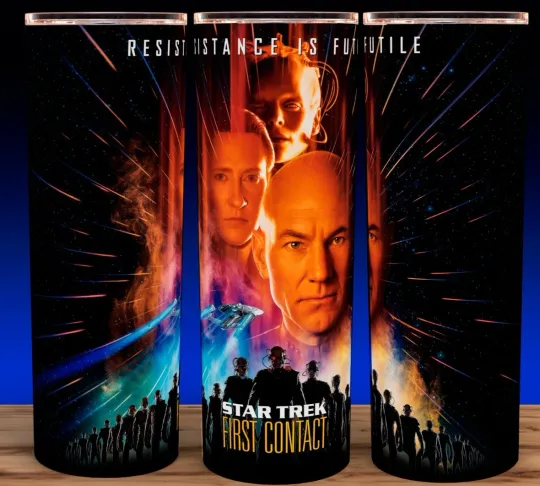 Discover startreks2020 First Contact Movie SciFi Cup Mug Tumbler 20oz
