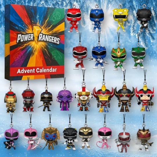 Discover Power Rangers Christmas Advent Calendar 2025, Power Rangers Advent Calendar, Christmas Advent Calendar, Christmas Countdown Gift.