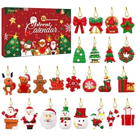 Discover 2025 Christmas Advent Calendar: 24-Day Christmas Calendar Countdown Mini
