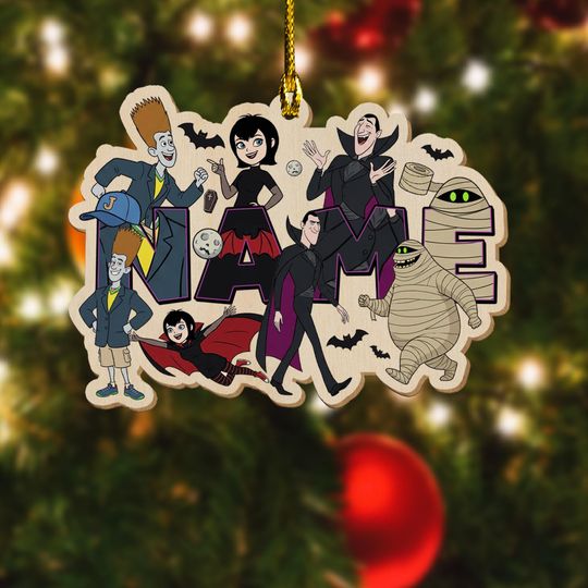 Discover Hotel Transylvania Cutout Ornament, Hotel Transylvania Christmas Ornament, Christmas Ornament, Custom Ornaments, Hotel Transylvania SL3514