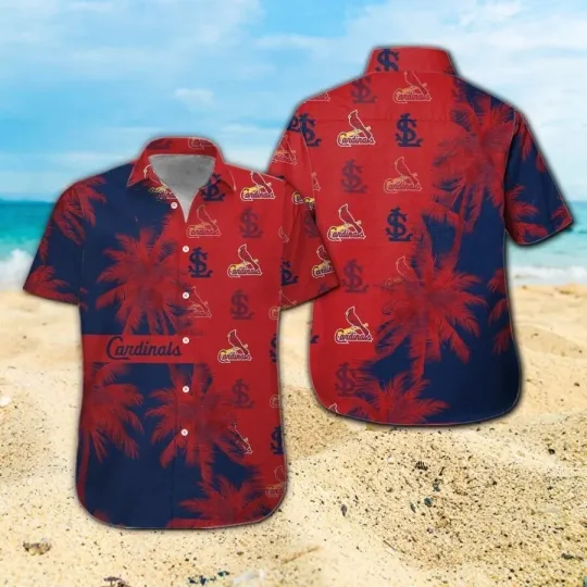 Discover St. Louis Baseball Team Cardinalss Hawaiian Shirt Button Down Unisex Adult S-5XL