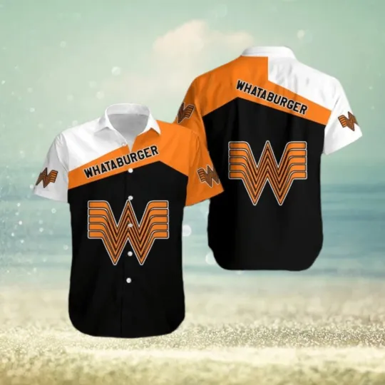Discover Whataburger Brand Ocean 3D Hawaiian Shirt For Summer