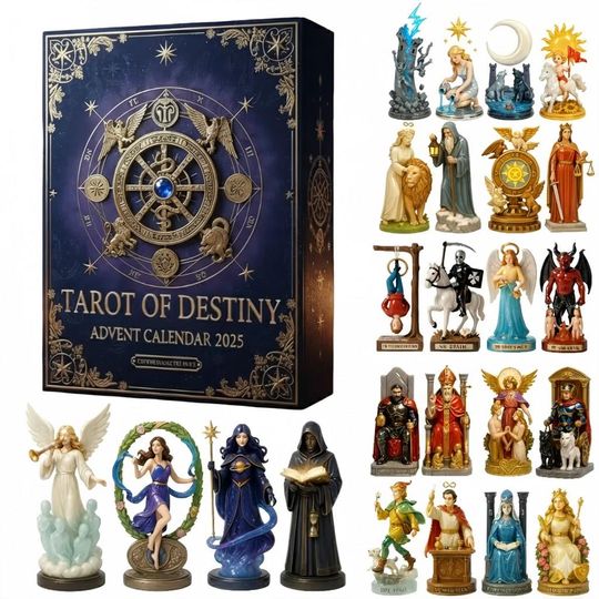 Discover Tarot Of Destiny Advent Calendar 2025, Lover Tarot Advent Calendar, Christmas Advent Calendar, Christmas Countdown Gift.