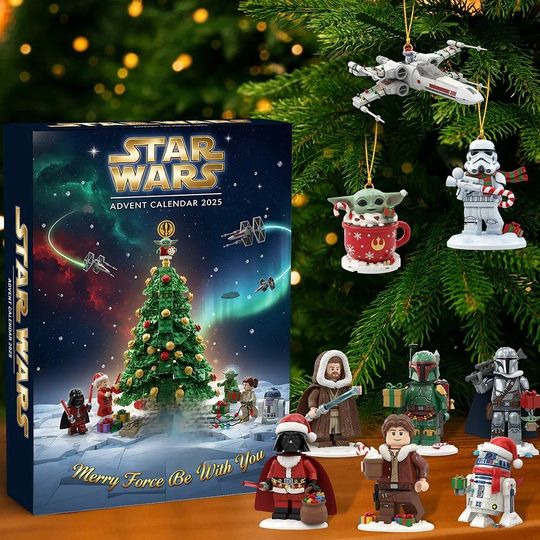 Discover Star Wars Advent Calendar 2025, Lover Star Wars Advent Calendar, Christmas Advent Calendar, Christmas Countdown Gift.
